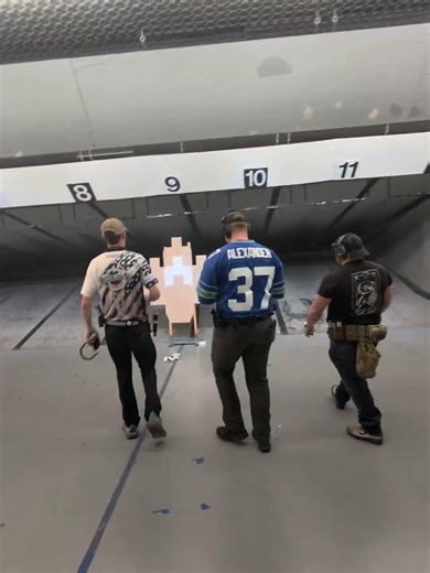 USPSA Classifier “Tick-Tock” 13-05 B class run 70% 9A 7C