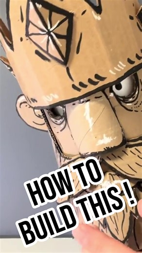 Cardboard Puppet Building Tutorial with 3D Printing Parts