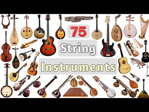 String Instruments Vocabulary ll 75 String Instruments Name in English ll Musical Instruments Name