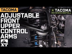 2016-2020 Tacoma Adjustable Front Upper Control Arms Review & Install