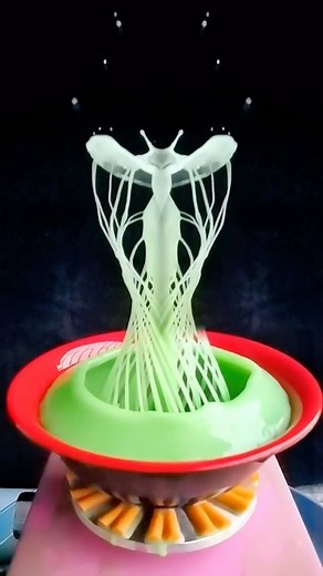 Arts Promote 🎨 | In the captivating slow-motion footage of various objects falling through liquid, time slows to reveal a graceful dance of motion. Each... | Instagram