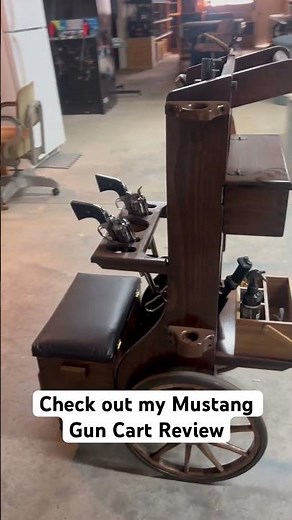 Mustang Gun Cart Review #cowboyactionshooting #gungear