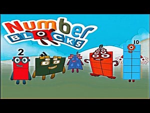 Numberblocks Intro Song With Endless Even Numbers , 2,4,6,8,10 Even Numbers for Kids , Learn Numbers
