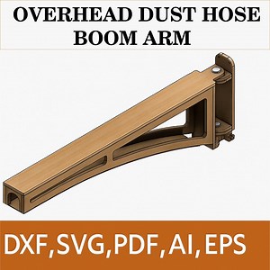 Overhead Dust Hose Boom Arm CNC Woodworking - Etsy