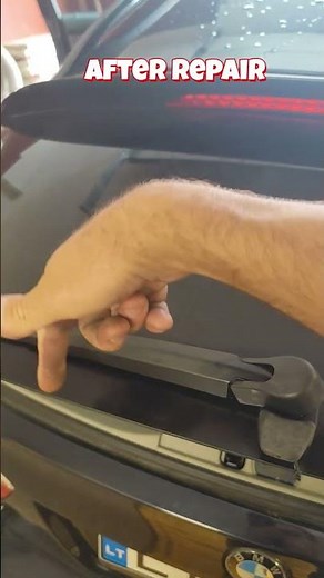 Your BMW car rear window wiper working again 🛠 fixed 👍
