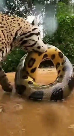 JAGUAR vs ANACONDA | First Person River Ambush POV |