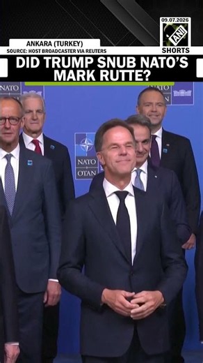 WATCH: Did U.S. President Donald Trump snub NATO Secretary General Mark Rutte?