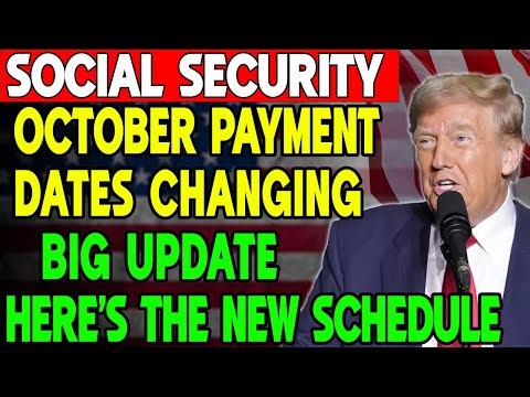 Social Security Payment Dates Changing in October? Here’s the New Schedule You Need to Know