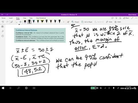 Math 10 - Sections 8.1-8.3 Using StatCrunch