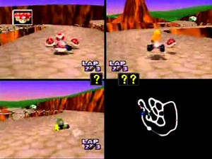 Mario Kart 64 multiplayer Special Cup 02-12-11
