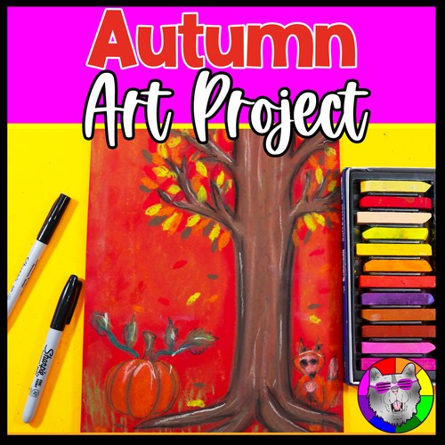 Primary Art Lesson Autumn Art Lesson Season Fall Tree Art Project Activity