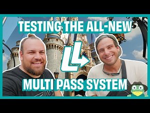 Testing the NEW Lightning Lane Multi Pass System at Magic Kingdom | How Many Rides Can We Do?