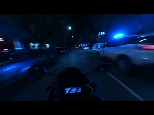 NIGHT RIDE POV | Yamaha YZF R125 | FULL AKRAPOVIC [4K]