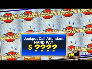 HUGE JACKPOT WINS ON QUICK HIT PLATINUM SLOT MACHINE ★ HIGH LIMIT SLOTS