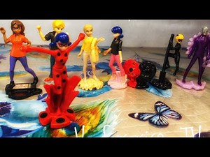 Miraculous Ladybug Full set - Complete collection KINDER SURPRISE EGGS huevos oeufs sorpresa
