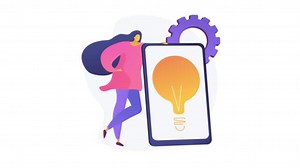 Digital strategy 4K loop animation