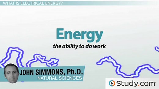 Electrical Energy | Definition, Concept & Examples