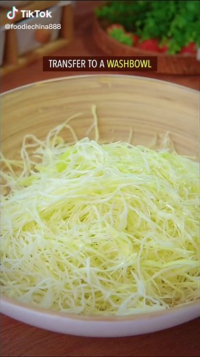 Chinese Style Cabbage Salad Recipe