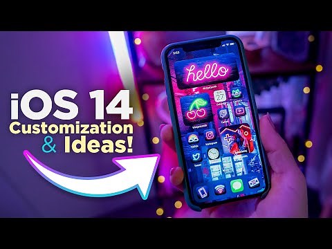iOS 14 Aesthetic Homescreen Setup Guide and IDEAS!