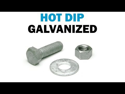 All About Hot Dip Galvanized Fasteners | Fasteners 101