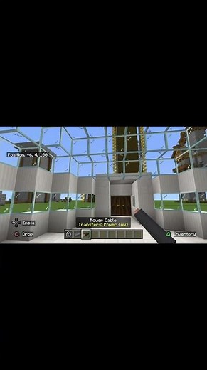 How to craft a Water wheel in Minecraft Advanced Machines #minecraft #tutorial #minecraftguide