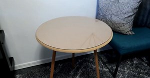 DIY Faux Marble Table Top Project