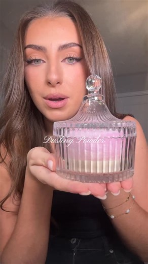 Alissia Christidis on Instagram: "Making my own cute lil dusting powder with the @lushcosmetics Let The Good Times Roll dusting powder! ✨ #beauty #diy #dustingpowder"