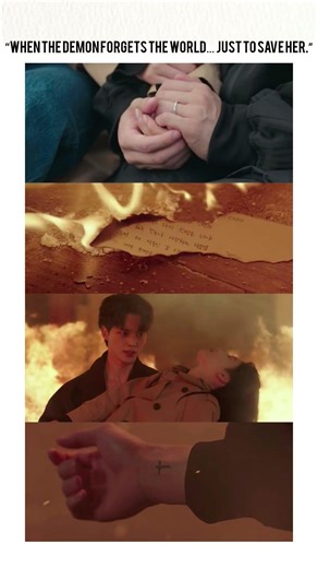 “When the demon forgets the world… just to save her.” #demonheart #mydemon #koreankpop #kdrama