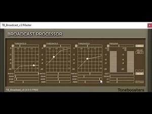 TB Broadcast Processor v3 free by Toneboosters