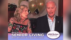 Trump mocks Biden with bizarre White House senior living advert: ‘Where residents feel like presidents’