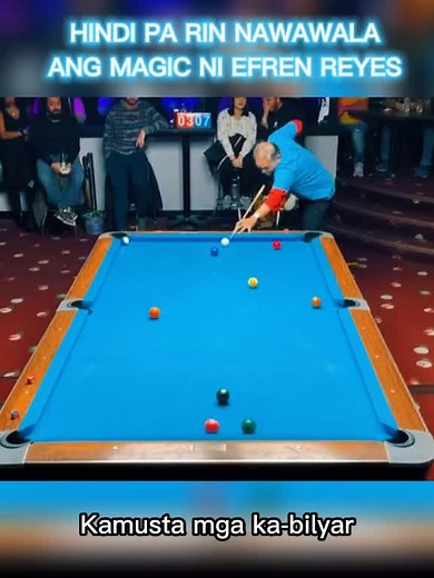 Bagong magic ni Efren Reyes 2022. #billiard #efrenbatareyes #efrenreyes_magician #pinoy #efrenreyes