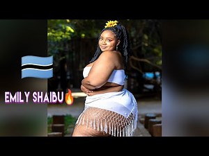 EMILY SHAIBU🔥 Well-endowed Motswana Plus Size Fashion Model & Influencer Wiki Biography Lifestyle
