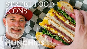 2.6M views · 3.9K shares | For Johnny Yarusi, New Jersey’s famous pork roll has been a lifelong love affair. Now, he makes a variety of inspired pork roll sandwiches out of his food truck, Johnny's Pork Roll and Coffee too. | Munchies | Facebook