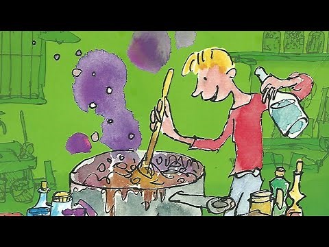 Part 2/3 of George's Marvellous Medicine by Roald Dahl. Read-aloud/audiobook with illustrations.