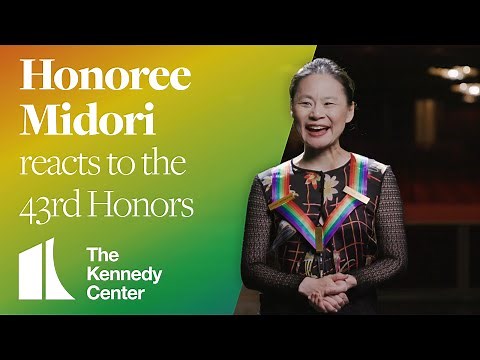 Midori Reacts to the 43rd Kennedy Center Honors