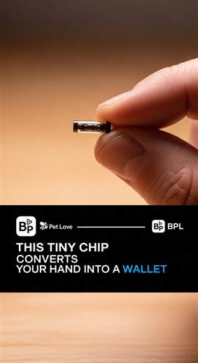 This Tiny Chip Converts Your Hand Into a Wallet A groundbreaking microchip implant allows you to make payments with just a wave of your hand. Embedded under the skin, it securely stores payment data, eliminating the need for cards or phones. The future of contactless payments is literally in your hands. #FintechInnovation #ContactlessPayment #SmartChipTech #technology #RFID Credit : @wsj, NBC News, Storyful Viral, @AFP, @FOX2Detroit /yt | Bee Pet Love
