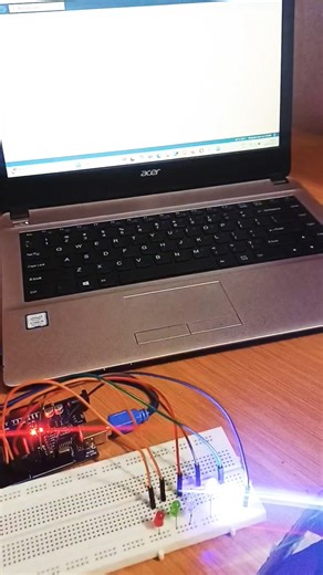 How to make LED chaser project |LEd chaser |arduino code |ataltinkeringlabs