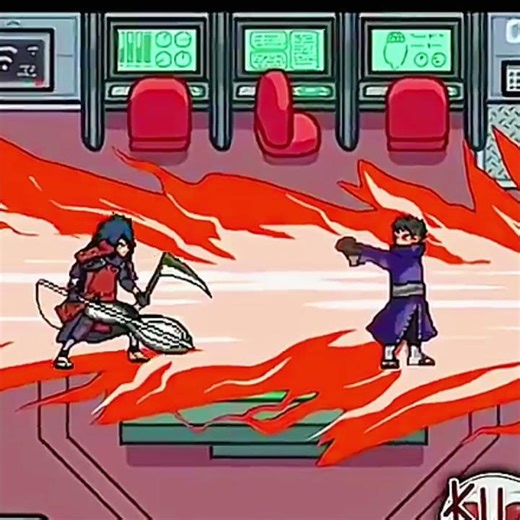 among us anime Collab madara imposter in Vina #anime #among us