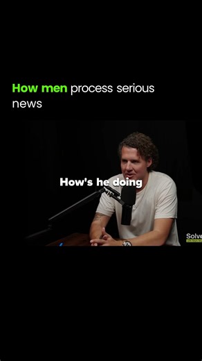 Why Men Process Tough Life Events Differently @IAmMarkManson@SolvedClips