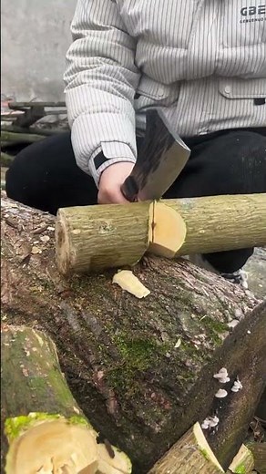 wood splitting artifact wood splitting axe