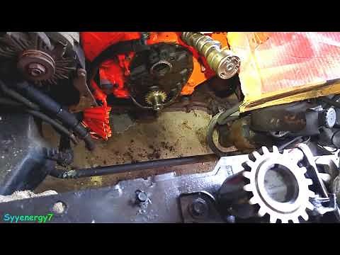 Install and remove Crank Timing gear, SBC