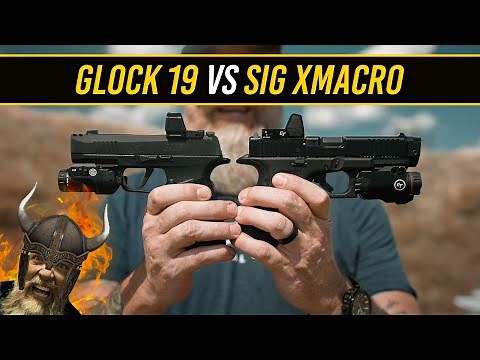 Glock 19 vs. Sig Sauer P365 XMacro Comp: Battle for Best Concealed Carry Pistol