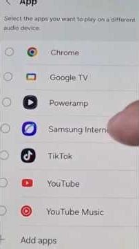 Samsung Galaxy A17 5G How to setup Separate App Sound Very Useful Feature