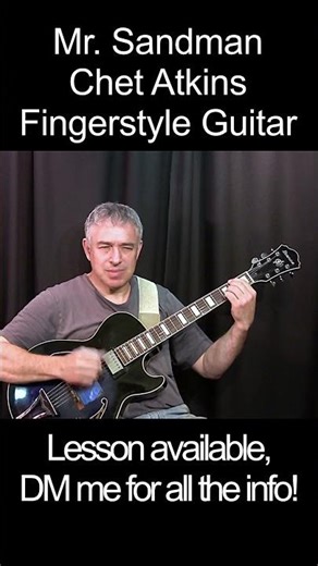 Mr. Sandman #chetatkins #fingerstyleguitar #truefire