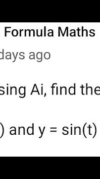 Parametric Equation with Trigonometry - convert to cartesian