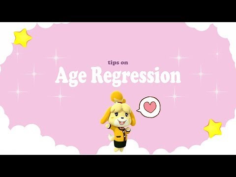 Tips and Tricks on Age Regression