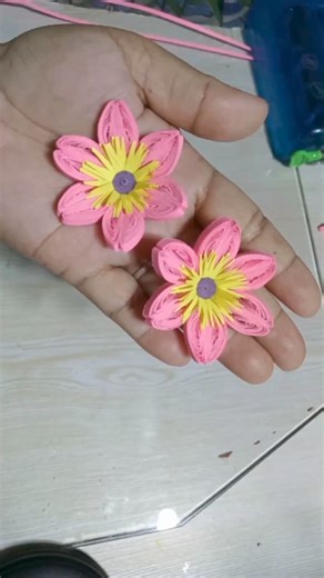 quilling flower tutorial | JUDAI's Quilling craft
