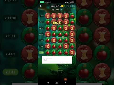 Part - 1 || Apple Of Fortune Big Win Gameplay Today 2025