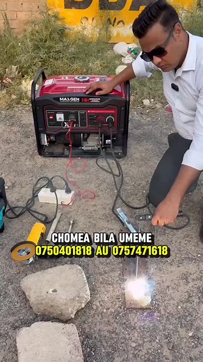⚡🔥 Welding Generator – Chomea Popote! 🔥⚡ Sasa usikose nguvu za umeme wakati wowote – welding generator hii inatoa nguvu ya haraka, thabiti na imara. ✅ Inaweza kuendesha mashine, taa, fridge na vifaa vingine nyumbani au shambani ✅ Rahisi kuchomea na kuanza kazi mara moja ✅ Inafaa kwa ajira, biashara ndogo, au matumizi ya nyumbani ✅ Nguvu yake ya juu inakidhi mahitaji ya mara kwa mara 💡 Nguvu isiyokoma – chomea, tumia, faida! 📍 MAWO BUY – Mwanamyamala Ujiji, Dar es Salaam 🌍 Tunapatikana pia m