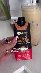Protein coffee = morning made. ☀️ Start strong with 24g of protein from Gold Standard Protein Shakes — no blender needed. Would you add this to your routine? | Optimum Nutrition